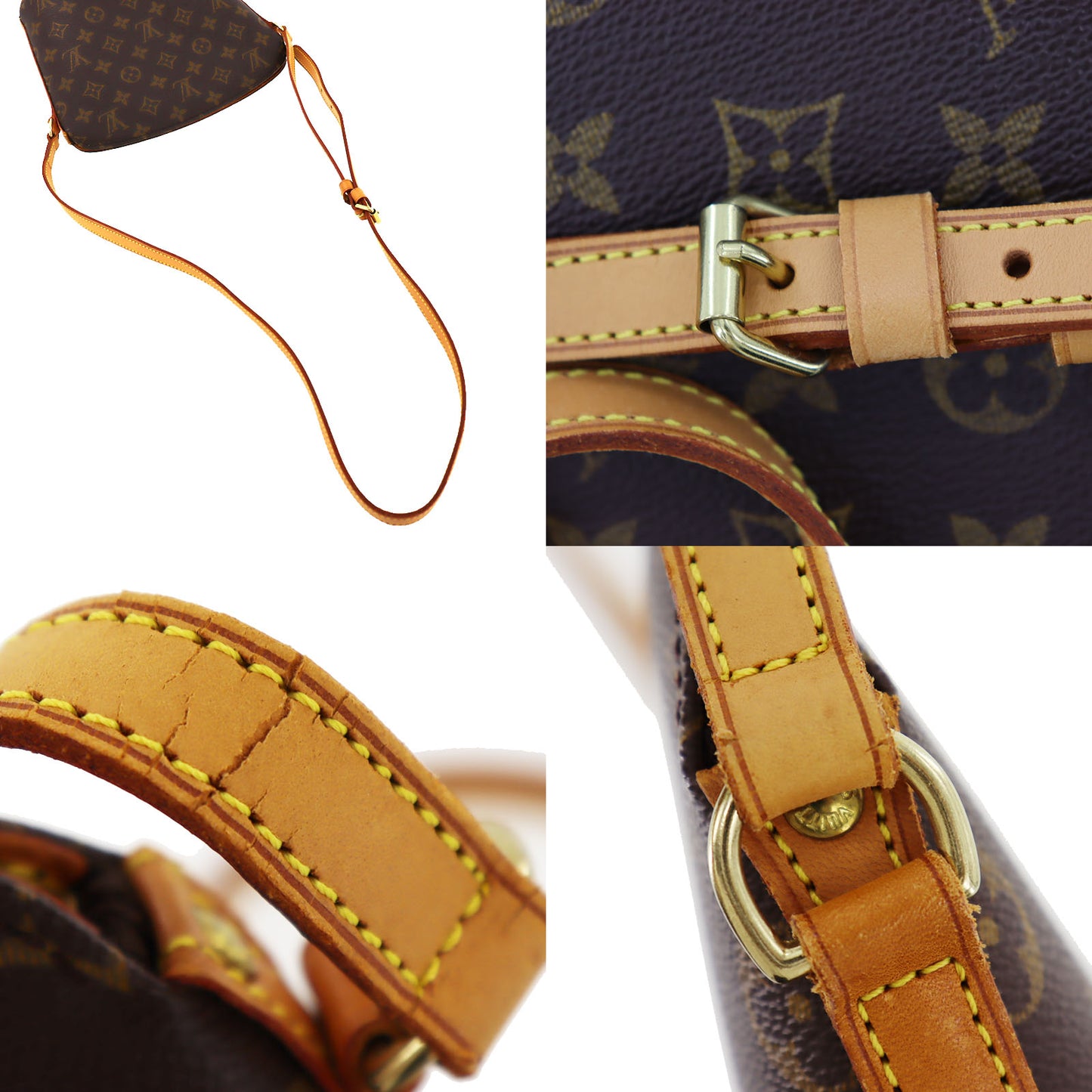 Cross - Shoulder - Vuitton - Body - M51290 – dct - Louis - Monogram -  Drouot - ep_vintage luxury Store - LOUIS VUITTON Damier Azur Galliera PM  Shoulder Bag - Bag