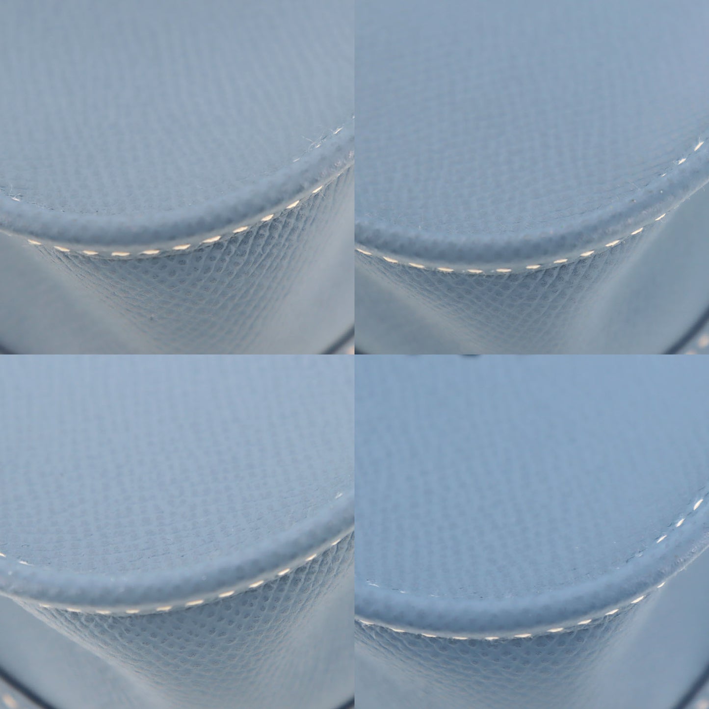 HERMES Evelyn TPM Used Shoulder Bag Epsom Leather Blue France #BK562 –  VINTAGE MODE JP