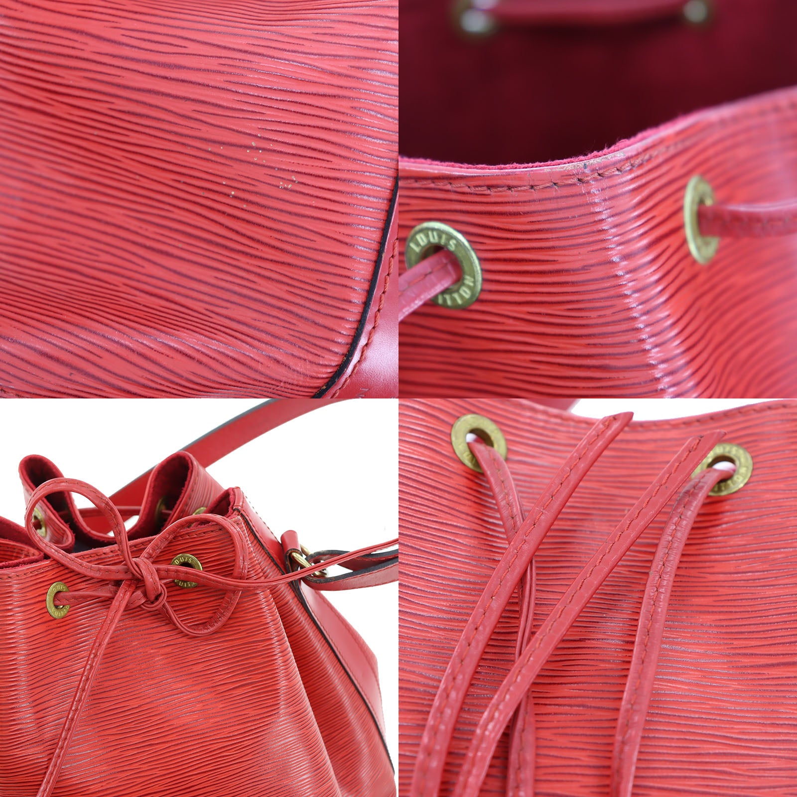 Louis Vuitton Vintage EPI Leather Petit Noe Shoulder Bag